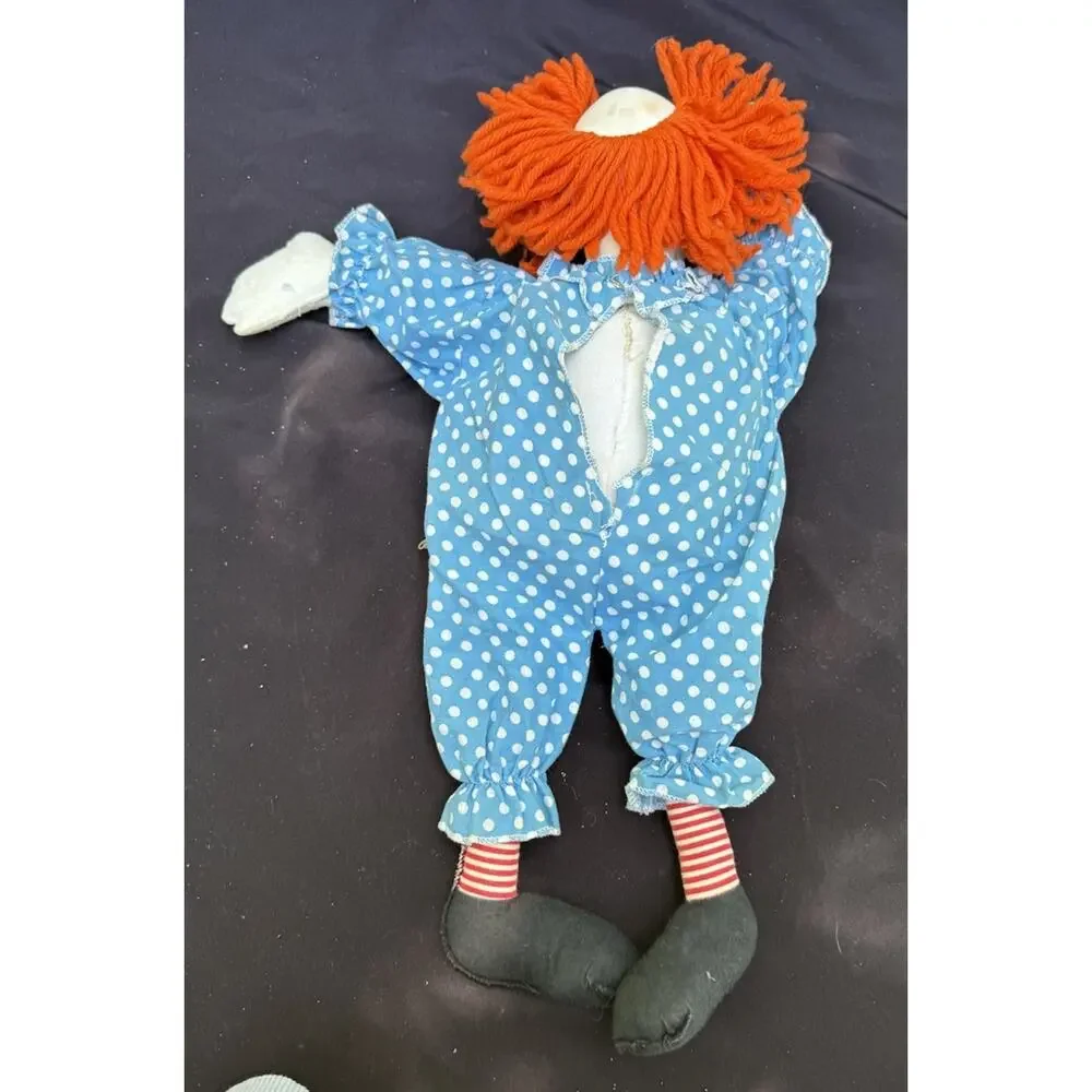 Vintage 1960's Pull Sting Talking Bozo Clown Doll From Mattel Creepy It Clown